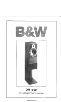 Bowers & Wilkins DM1800-Service-manual-ADNA 
